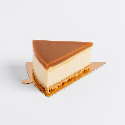 Пирожное Чизкейк карамельный в Британские Пекарни по цене 405 ₽