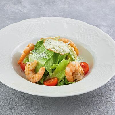 Салат Цезарь с креветками в Царь по цене 890 ₽