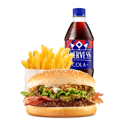 Бургер бекон комбо в Starfoods по цене 610 ₽