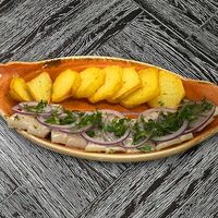 Сельдь с картофелем в Кампанелло