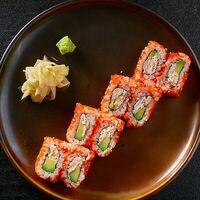 Ролл Калифорния с микс-крабом в Fiolet