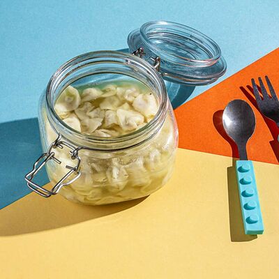 Монстрики на каникулах национальные мини-пельмени в Дюшес по цене 370