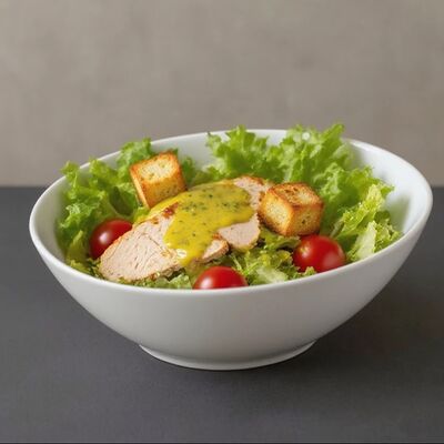 Салат Цезарь с курицей в СВОЯ КУХНЯ по цене 658 ₽