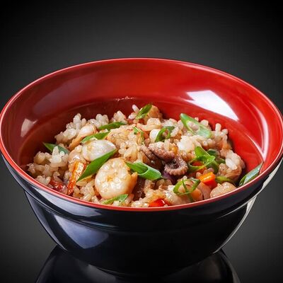 Тяхан с морепродуктами в Восточный экспресс по цене 439 ₽