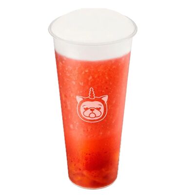 Клубничный бабл тив Гуленьки на Комсомольском по цене 599 ₽