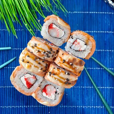 Запеченная Филадельфия в Уфтанма по цене 599 ₽