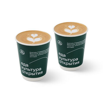 Кофейная пара «Капучино», 400 мл, Х2 в Пироги Азбуки вкуса по цене 670 ₽