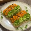 Авокадо-тосты с Veg лососемв Veg Harmony Cafe по цене 22