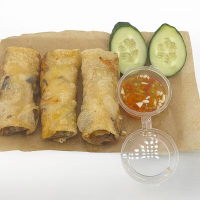 Азиатские роллы с креветками в Toshaa по цене 500 ₽