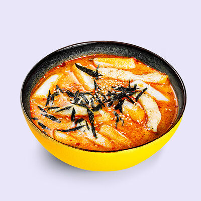 Пикантный суп с токпокки в СУШИБОКС по цене 472 ₽