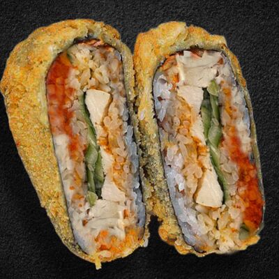 Темпура Онигири Курица в Nabi Roll по цене 345 ₽