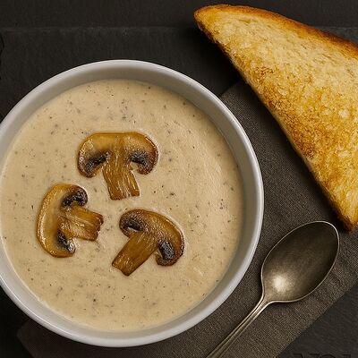 Грибной суп-пюре в YO! PIZZA по цене 390 ₽