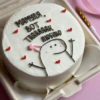 Бенто-торт Мамуле с рисункомв The.cakes_spb