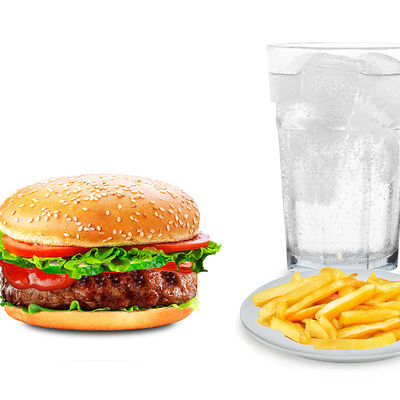 La Chili, фри и напиток на выбор в LA Burger & Pizza по цене 3600 ₸