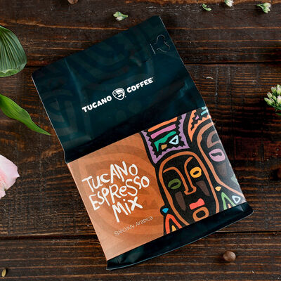Зерна Тукано эспрессо микс в Tucano Coffee Ecuador по цене 600 ₽