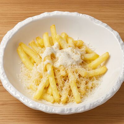 Чиз-фрайз с трюфелем и пармезаном в 9/18 бистро по цене 650 ₽