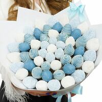 Букет из клубники Тиффани L в Клубника в шоколаде VeryBerryLab