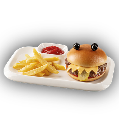 Бургер с индейкой и картофелем фри в Пицца Пи по цене 299