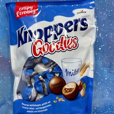 Шоколадные шарики Knoppers Goodies с фундуком Europe в TomskGum - вкусы других стран по цене 800 ₽