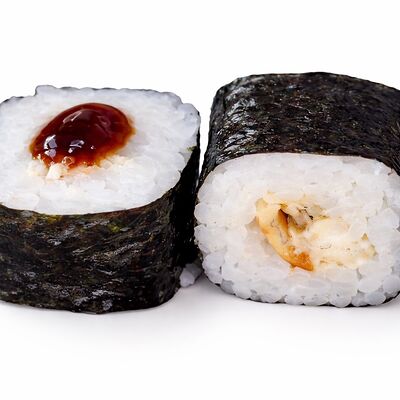 Унаги маки с угрём в Bitcoin11k Халяль по цене 419 ₽