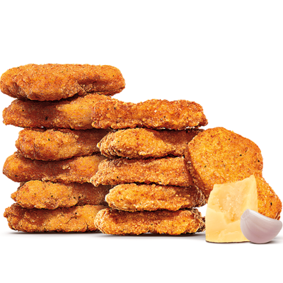 Наггетсы Пармезан и Чеснок (12 шт.) в Бургер Кинг по цене 270 ₽