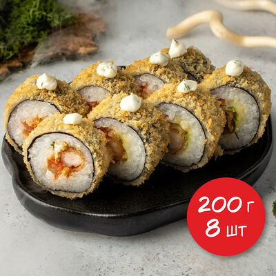 Темпура Цезарь с креветками 8шт 200г в Я люблю суши по цене 649 ₽