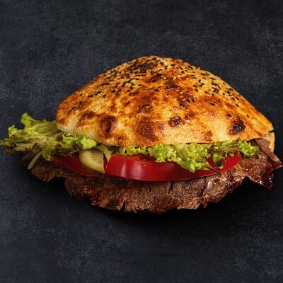 Донер в лепешке в Alibaba Doner по цене 380 ₽