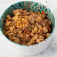 Плов из куры в Трикатель