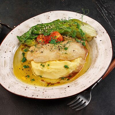 Стейк из белой рыбы в Lamore Mio по цене 780 ₽