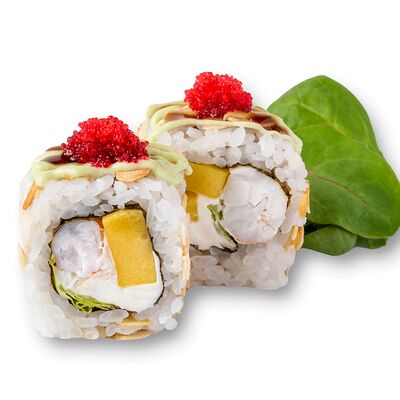 Миндальная эби с манго и салатом в Sushi Outlet по цене 810 ₽