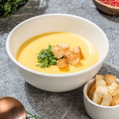 Крем-суп сырныйв Роза ветров по цене 360 ₽