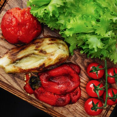 Овощи на мангале в Шаурма хаус по цене 440 ₽