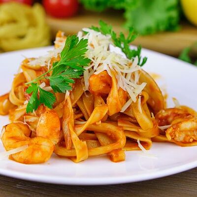 Ризотто с морепродуктами в Хлебная Корзина по цене 480 ₽