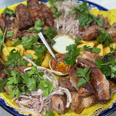 Свиной микс в ЖаримДонер по цене 112 р.