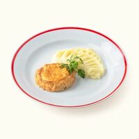 Мясная ватрушка с картофельным пюре в Пироговый Дворик