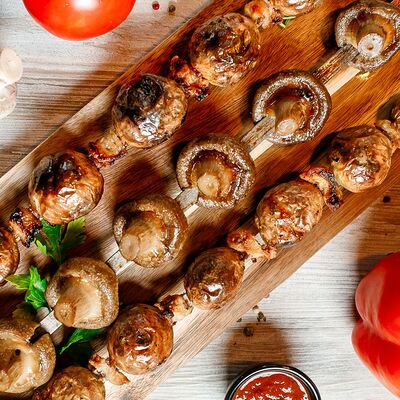 Картофель на мангале с салом в Бурум по цене 220 ₽