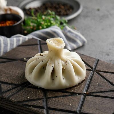 Хинкали с креветкой в Баклажан в ТЦ 