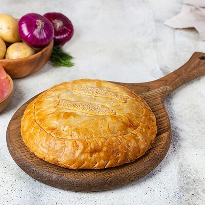 Пирог Рыбник по-царски в У Палыча. С пылу, с жару! по цене 1117 ₽