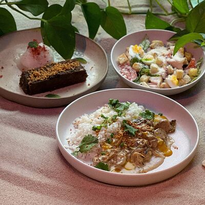 Сет №26 Салат, горячее, десерт в Offshore по цене 590 ₽