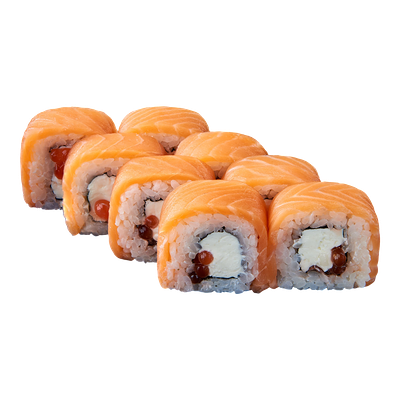 Филадельфия с икрой в Джекина доставка по цене 840 ₽