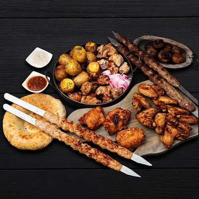 Сет Вулкан в УГОЛЬ&МЯСО по цене 6490 ₽