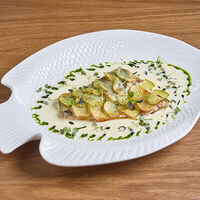 Филе дорадо в соусе бер блан в Клёво