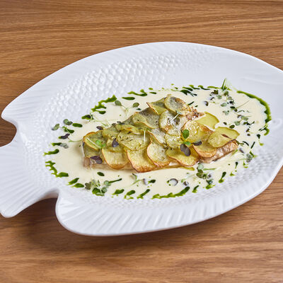 Филе дорадо в соусе бер блан в Клёво по цене 1650 ₽