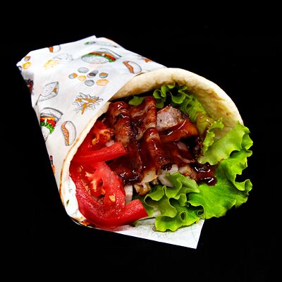 Гирос BBQ с курицей в Royals по цене 440 ₽