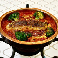 Палтус из печи в Maroon