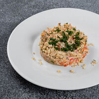 Баклажанный с орехами и овощами в У Бурчо