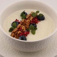 Рисовая каша с грецкими орехами в Melty