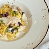 Паста с курицейв Итэлия