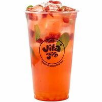 Bubble lemonade Ревень-клубника в Vita Juice