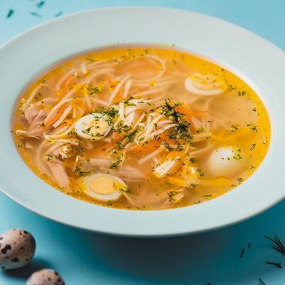 Детский куриный суп с домашней лапшой в ЛарисуВаннуХочу по цене 320